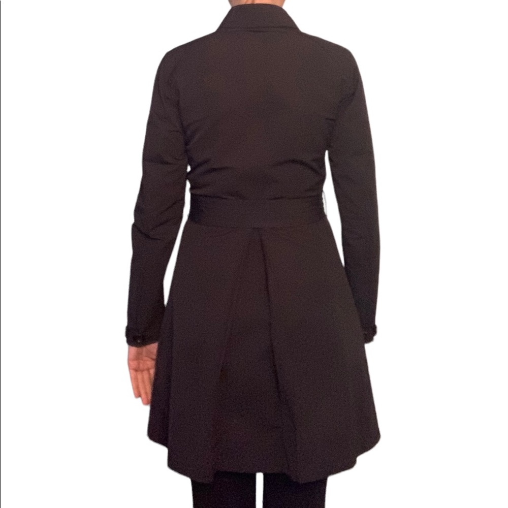 Prada Tailored A-line Trench Black - Picture 3 of 14
